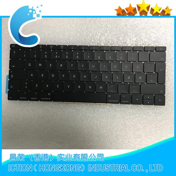 Original New A1708 Keyboard Norwegian Norway for Apple Macbook 13.3" A1708 Norway Norwegian Keyboard Late 2016 Mid 2017 Year
Original New A1708 Keyboard Norwegian Norway for Apple Macbook 13.3" A1708 Norway Norwegian Keyboard Late 2016 Mid 2017 Year