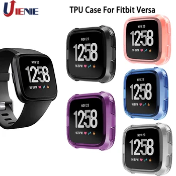 TPU Protective Case Shell Frame for Fitbit Versa Smart Watch Protector Soft Smartwatch Cover Ultra-thin Soft TPU Silicone
TPU Protective Case Shell Frame for Fitbit Versa Smart Watch Protector Soft Smartwatch Cover Ultra-thin Soft TPU Silicone