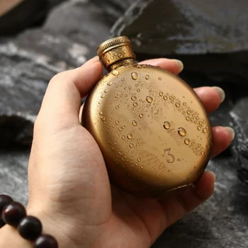 3oz/5oz Stainless Steel Copper Plated Mini Hip Flask Fashional Portable Wine Vodka Alcohol Bottle Outdoor Liquor Container Pot
3oz/5oz Stainless Steel Copper Plated Mini Hip Flask Fashional Portable Wine Vodka Alcohol Bottle Outdoor Liquor Container Pot