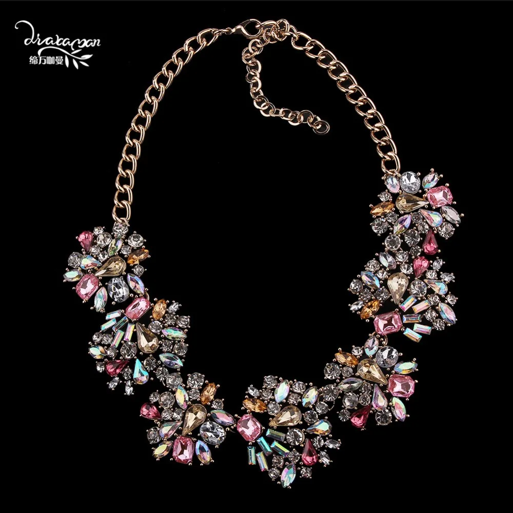 Dvacaman Crystal Bohemia Pendant Necklace Metal Choker Necklace 2019 New Style Women Wedding Statement Jewelry Christmas Gift
Dvacaman Crystal Bohemia Pendant Necklace Metal Choker Necklace 2019 New Style Women Wedding Statement Jewelry Christmas Gift