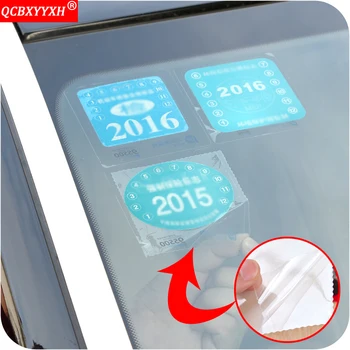 

QCBXYYXH Car-styling Universal Car Front Rise Sticker Electrostatic Stickers Eco-friendly Inspection Static Decal Accessories