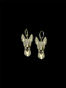 Wholesale Trendy Wire-Haired Ibizan Hound Drop Earrings Gold Silver Color Plated Animal Dog Earrings For Women Gift Aros
Wholesale Trendy Wire-Haired Ibizan Hound Drop Earrings Gold Silver Color Plated Animal Dog Earrings For Women Gift Aros