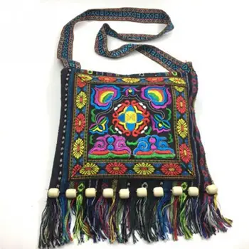 New Vintage Ethnic Women Shoulder Bag Top Quality Embroidery Hippie Tassel Tote Messenger Bag for Lady
New Vintage Ethnic Women Shoulder Bag Top Quality Embroidery Hippie Tassel Tote Messenger Bag for Lady