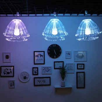 Thrisdar 60CM Optic Fiber Fairy String Light Garland 7 Color Changeable Jellyfish Lamps Holiday Wedding Party Decoration Light
Thrisdar 60CM Optic Fiber Fairy String Light Garland 7 Color Changeable Jellyfish Lamps Holiday Wedding Party Decoration Light
