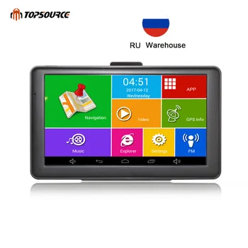 TOPSOURCE 7'' Car GPS Android Navigation Capacitive Screen 8GB 800MHZ Navitel/Europe/USA/Canade Map Truck GPS Navigation
TOPSOURCE 7'' Car GPS Android Navigation Capacitive Screen 8GB 800MHZ Navitel/Europe/USA/Canade Map Truck GPS Navigation