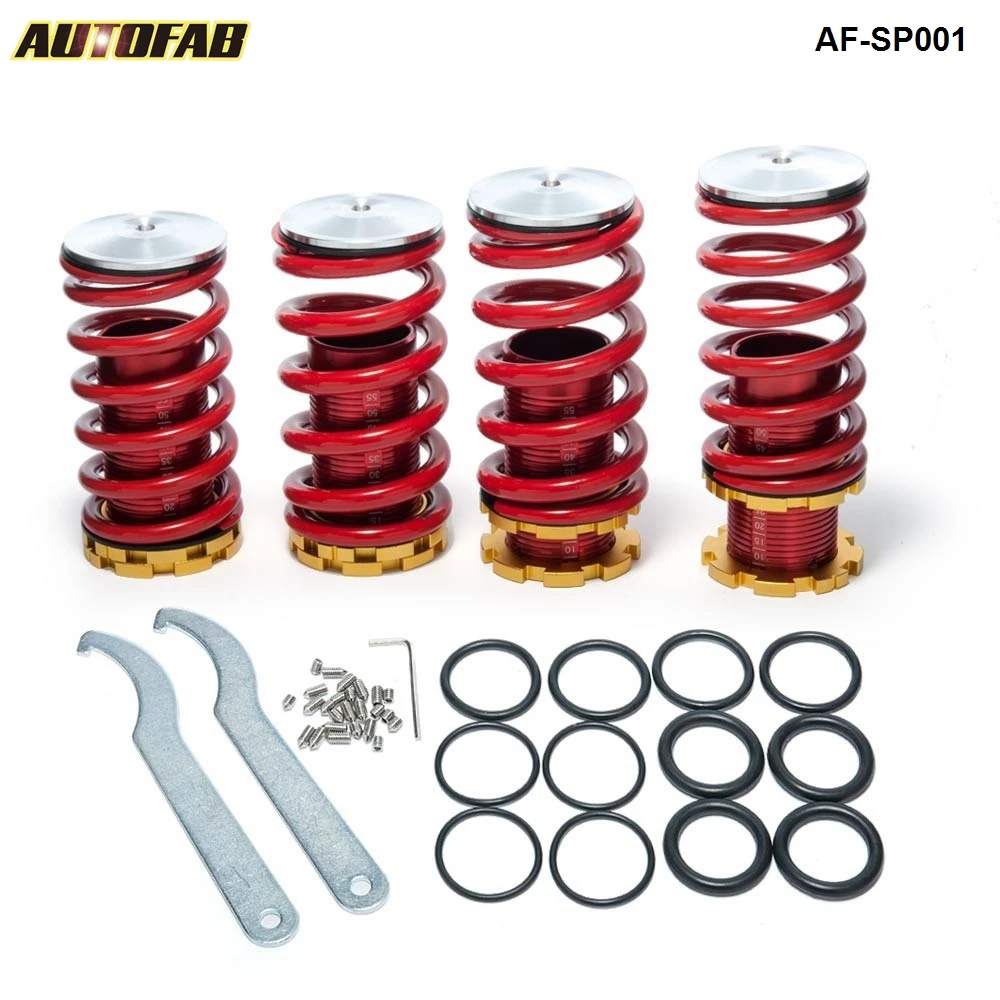 Coilover Springs for Honda Civic 88-00 (Red available and The other color need to make by order) AF-SP001
Coilover Springs for Honda Civic 88-00 (Red available and The other color need to make by order) AF-SP001