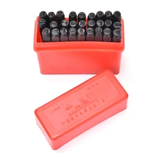 Nieuwe Brief Stempel 2/3/4/6mm Stempel Alfabet Set Stempel Brief Punch Craft Metalen Die Punch Sterven Brief van A tot Z Punch alfabet(China)