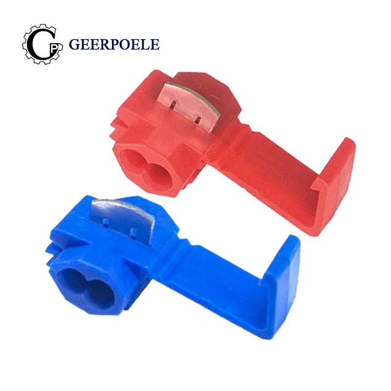 10 pcs/lot Lossless Joint Red Blue Quick Connection Clip Crimping Tool Electric Crimp Terminal Cable lip Wire Terminals
10 pcs/lot Lossless Joint Red Blue Quick Connection Clip Crimping Tool Electric Crimp Terminal Cable lip Wire Terminals