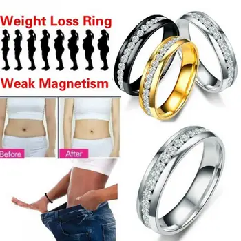 Stainless Steel Loss Weight String Healthcare Slimming Jewelry Magnetic Ring Silver, Gold,Black For Women Men
Stainless Steel Loss Weight String Healthcare Slimming Jewelry Magnetic Ring Silver, Gold,Black For Women Men