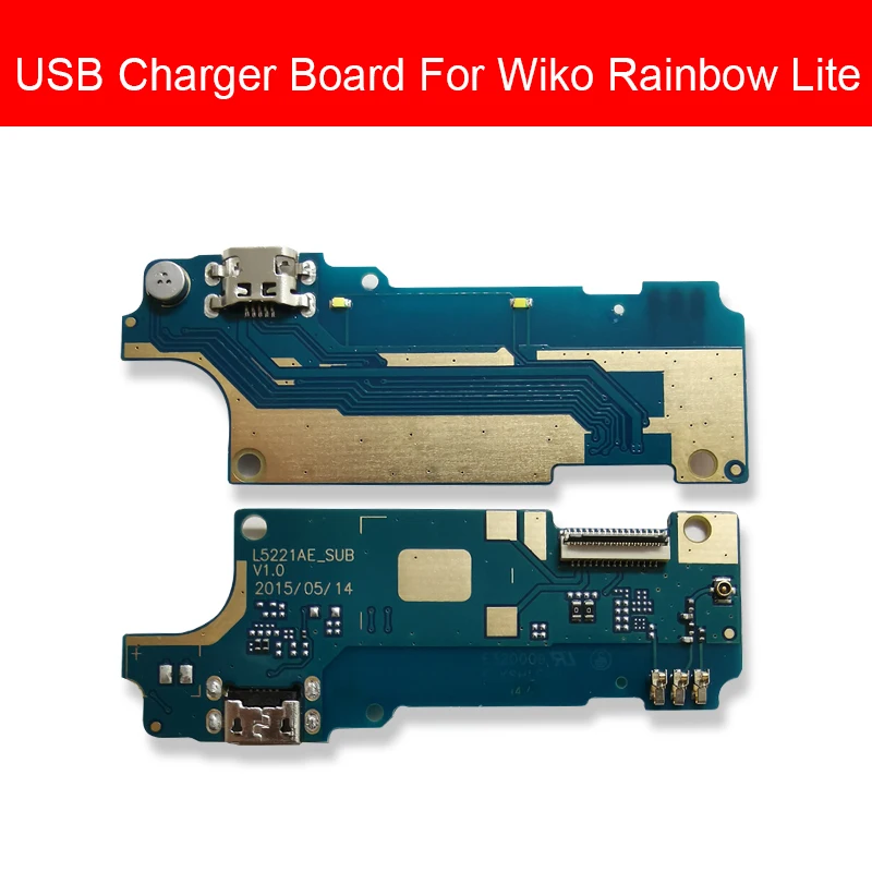USB Plug Charger Jack Board For Wiko Rainbow Lite Usb Charging Port Dock Connector Flex Cable Phone Replacement Repair Parts
USB Plug Charger Jack Board For Wiko Rainbow Lite Usb Charging Port Dock Connector Flex Cable Phone Replacement Repair Parts
