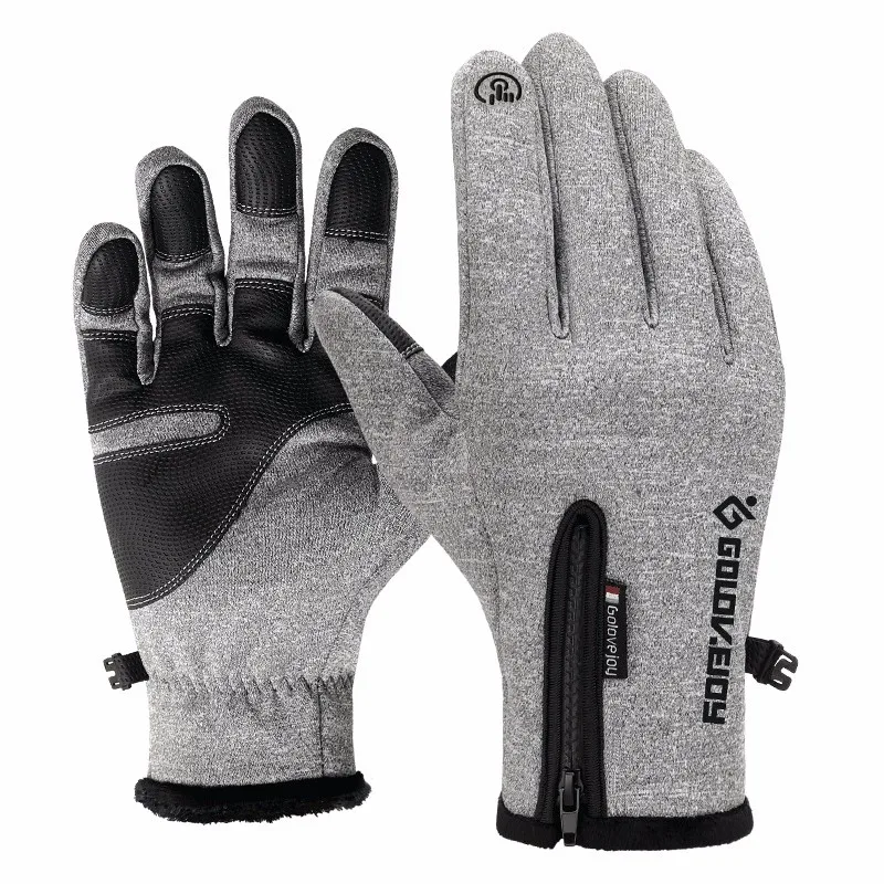 Outdoor Waterproof Gloves Winter Touch Screen Warm Motorcycle Gloves All-finger Zipper Movement Plus Velvet Gloves
Outdoor Waterproof Gloves Winter Touch Screen Warm Motorcycle Gloves All-finger Zipper Movement Plus Velvet Gloves