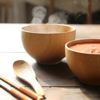 Japan Style Ec0-friendly Solid Wood Natural Children Chestnut Handmade Bowls Wooden Tableware Food Container Bowl 5.5 inche
Japan Style Ec0-friendly Solid Wood Natural Children Chestnut Handmade Bowls Wooden Tableware Food Container Bowl 5.5 inche