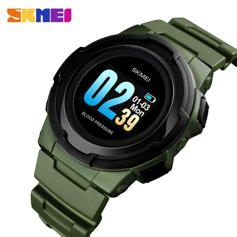 Smartwatch Pedometer Calories Smart Watch Heart Rate Monitor Blood Pressure Fitness Tracker Men Sport Watches Bluetooth SKMEI
Smartwatch Pedometer Calories Smart Watch Heart Rate Monitor Blood Pressure Fitness Tracker Men Sport Watches Bluetooth SKMEI