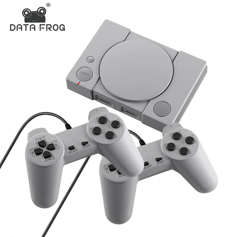 Data Frog 620 Retro Video Game Console Double Gamepad 8 Bit Support AV Out Put TV Video Game With 2 PCS Controller 2019 Newest
Data Frog 620 Retro Video Game Console Double Gamepad 8 Bit Support AV Out Put TV Video Game With 2 PCS Controller 2019 Newest