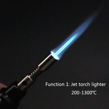 10pcs/lot 3 in 1 Soldering Iron Lighter Outdoor 1300 degree Torch Jet Flame Lighters Welding Burning Iron Heating Pen
10pcs/lot 3 in 1 Soldering Iron Lighter Outdoor 1300 degree Torch Jet Flame Lighters Welding Burning Iron Heating Pen