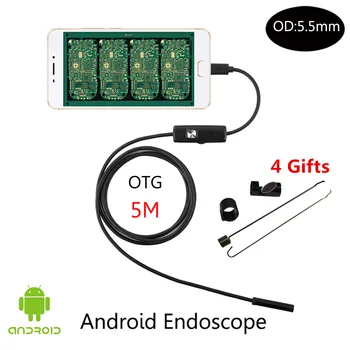 5.5mm Lens 5M Android USB Endoscope Camera Snake USB Pipe Inspection Android Phone Borescope Camera For Car Repair
5.5mm Lens 5M Android USB Endoscope Camera Snake USB Pipe Inspection Android Phone Borescope Camera For Car Repair