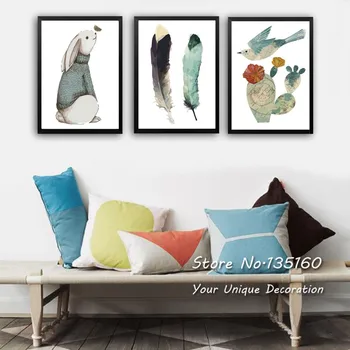 Living Garden Style Decorative Painting Watercolor Wall Paintings To Room Abstract Rabbit Feather Art Canvas Poster No Frame
Living Garden Style Decorative Painting Watercolor Wall Paintings To Room Abstract Rabbit Feather Art Canvas Poster No Frame