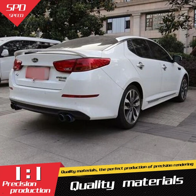 For Kia Optima K5 Spoiler High Quality ABS Material Car Rear Wing Primer Color Rear Spoiler For Kia Optima Spoiler WL 2011-2013
For Kia Optima K5 Spoiler High Quality ABS Material Car Rear Wing Primer Color Rear Spoiler For Kia Optima Spoiler WL 2011-2013