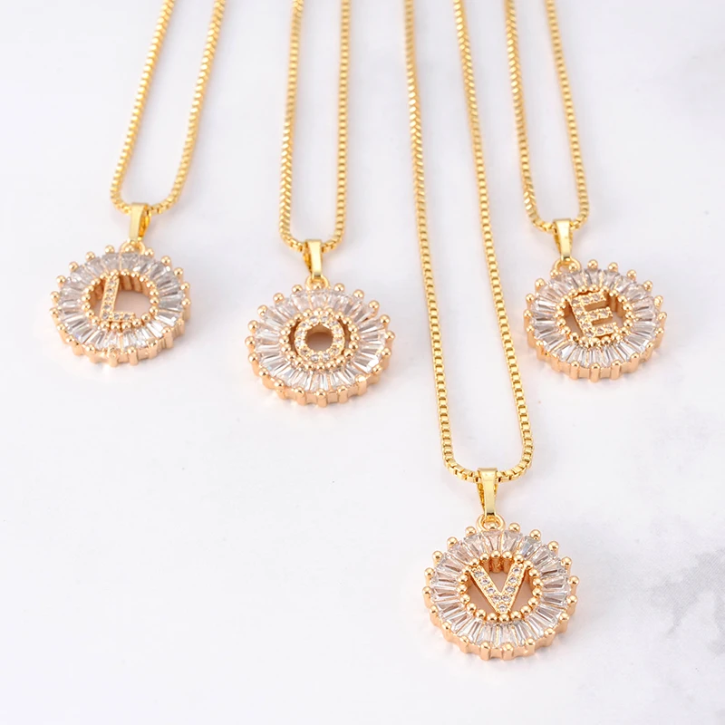 ZHINI Letter Design Capital Initial Necklace for Women Jewelry Gold Copper Cubic Zirconia Alphabet Letter Necklace Charm Jewelry
ZHINI Letter Design Capital Initial Necklace for Women Jewelry Gold Copper Cubic Zirconia Alphabet Letter Necklace Charm Jewelry