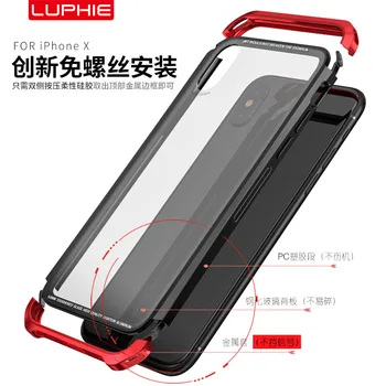Luxury Fashion Bumper Case For iPhone X XR XS MAX Case protective Armor Transparent Clear Glass Cover iPhonex Case
Luxury Fashion Bumper Case For iPhone X XR XS MAX Case protective Armor Transparent Clear Glass Cover iPhonex Case