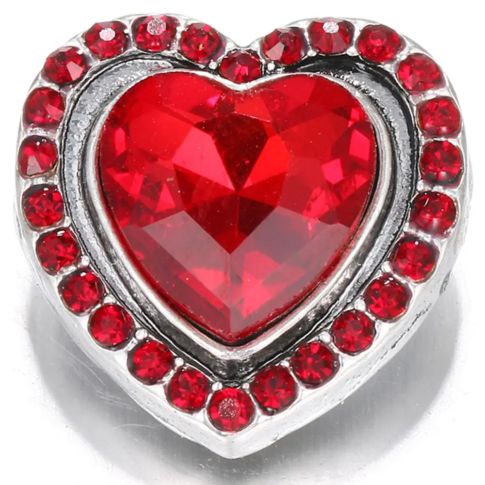 Jayna Lee 20mm Red Crystal Heart Love Snap Pops Fit Ginger Snaps Interchangeable Jewelry for women men gifts GJS8005
Jayna Lee 20mm Red Crystal Heart Love Snap Pops Fit Ginger Snaps Interchangeable Jewelry for women men gifts GJS8005