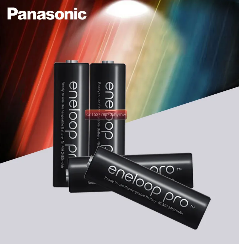 Panasonic Eneloop Original 2550mAh Batteries 4PCS/LOT 1.2V NI-MH Camera Flashlight XBOX Toy AA Pre-Charged Rechargeable Battery
Panasonic Eneloop Original 2550mAh Batteries 4PCS/LOT 1.2V NI-MH Camera Flashlight XBOX Toy AA Pre-Charged Rechargeable Battery