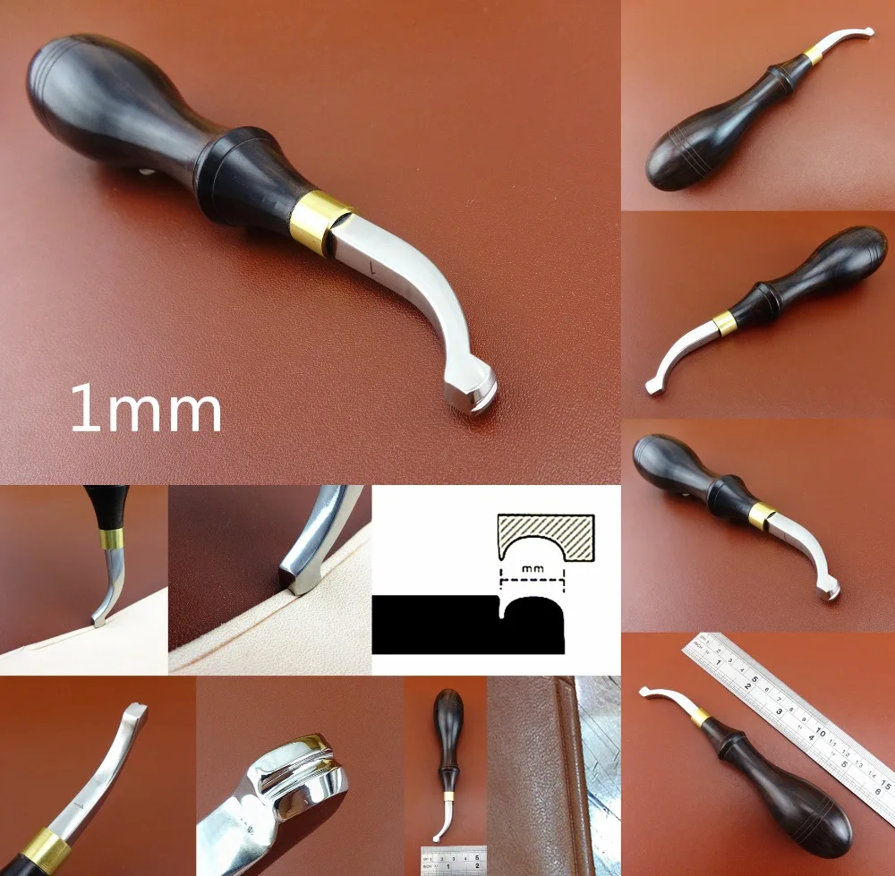1pc 1mm Leather Craft Shallow Round Convex Edge Creaser Press Line Decorate Tool Sewing Carving Stitching Stamping Knife Cutter
1pc 1mm Leather Craft Shallow Round Convex Edge Creaser Press Line Decorate Tool Sewing Carving Stitching Stamping Knife Cutter