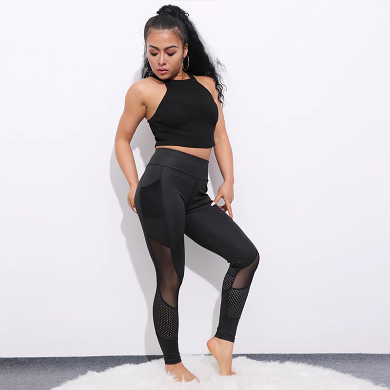 CHRLEISURE Pocket Mesh Sport Leggings Women Sexy Workout Push Up Yoga Pants Elastic Heart-shaped High Waist Fitness Leggings
CHRLEISURE Pocket Mesh Sport Leggings Women Sexy Workout Push Up Yoga Pants Elastic Heart-shaped High Waist Fitness Leggings