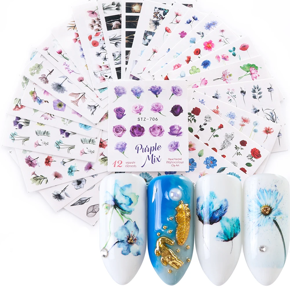 1Pcs Charms Flower Design Nail Art Sticker Wraps Flamingo Adhesive Tips For Nail Water Decals Water Transfer Slider LASTZ683-706
1Pcs Charms Flower Design Nail Art Sticker Wraps Flamingo Adhesive Tips For Nail Water Decals Water Transfer Slider LASTZ683-706