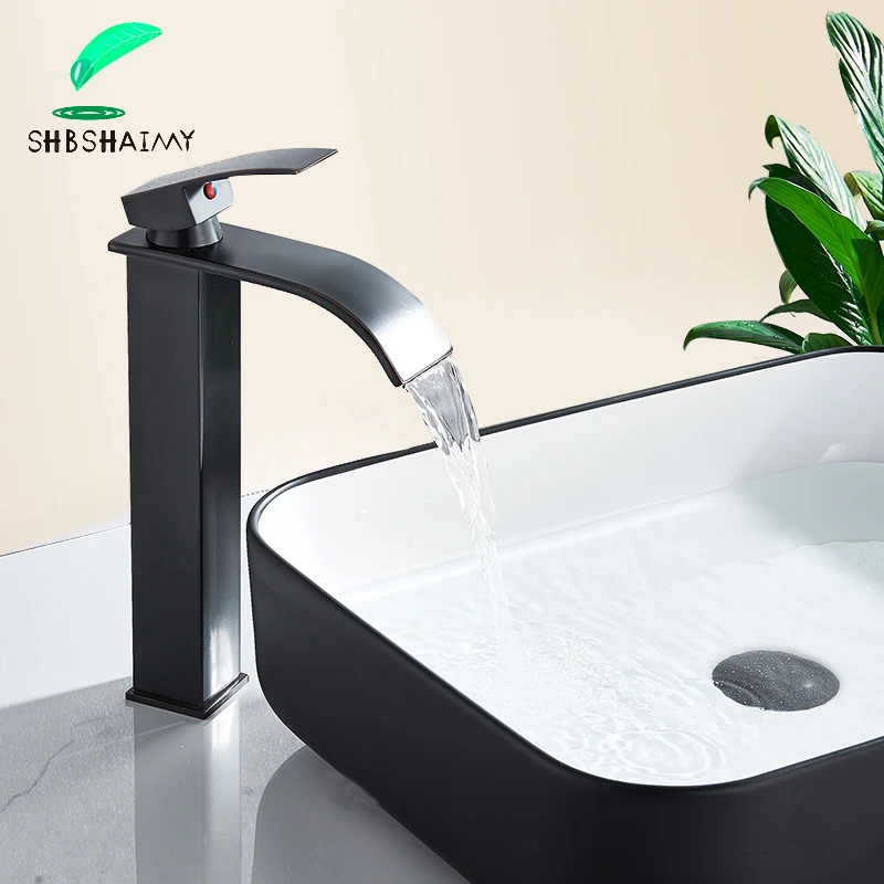 ORB Waterfall Bathroom Basin Faucet Above counter basin Deck Mounted Cold Hot Water Mixer Single Handle Single Hole Water Tap
ORB Waterfall Bathroom Basin Faucet Above counter basin Deck Mounted Cold Hot Water Mixer Single Handle Single Hole Water Tap