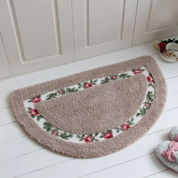 2016 New Bathroom Carpets Absorbent Soft Doormat Floor Rugs 40*60cm/50*80cm Semicircle Non-slip Bath Mats
2016 New Bathroom Carpets Absorbent Soft Doormat Floor Rugs 40*60cm/50*80cm Semicircle Non-slip Bath Mats