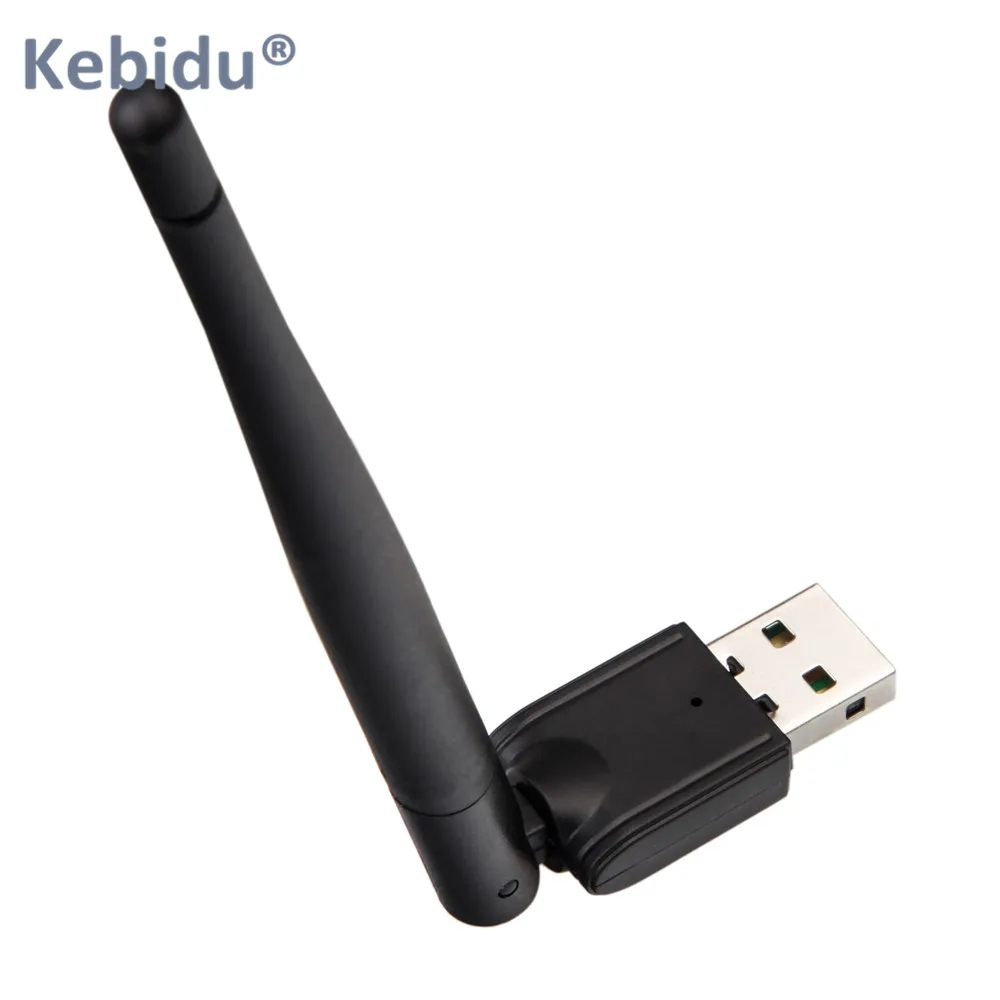 Kebidu 150Mbps MT-7601 WIFI USB Adapter USB 2.0 WiFi Wireless Network Card 802.11 B/g/n LAN Adapter With Rotatable Antenna
Kebidu 150Mbps MT-7601 WIFI USB Adapter USB 2.0 WiFi Wireless Network Card 802.11 B/g/n LAN Adapter With Rotatable Antenna