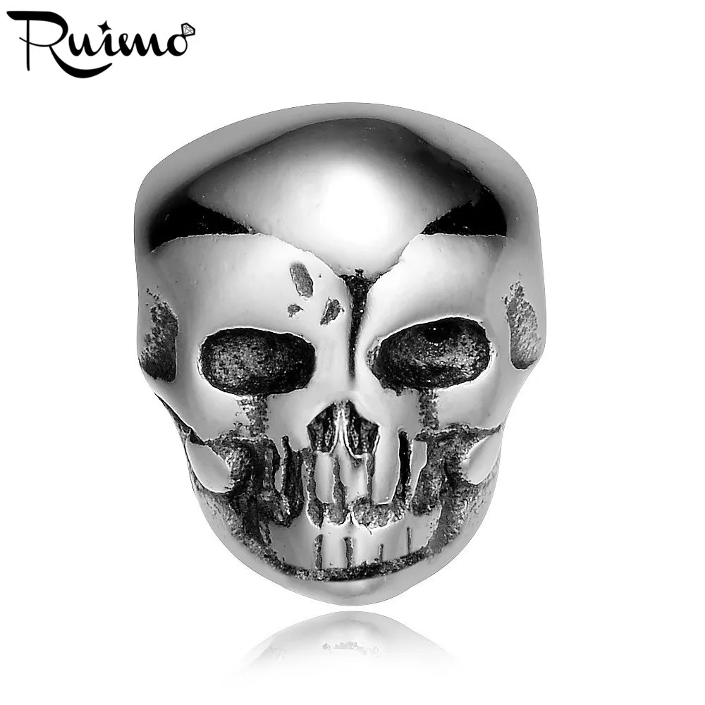 RUIMO 2mm Polishing 316l Stainless Steel European Skull head Beads Charms Spacer Beads for Men Bracelet Jewelry Making DIY
RUIMO 2mm Polishing 316l Stainless Steel European Skull head Beads Charms Spacer Beads for Men Bracelet Jewelry Making DIY