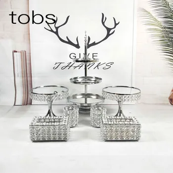 Crystal Silver Display Decoration Supplies Tools Dessert Plate Pop Rack 3 Tier Wedding Cake Stand Metal
Crystal Silver Display Decoration Supplies Tools Dessert Plate Pop Rack 3 Tier Wedding Cake Stand Metal