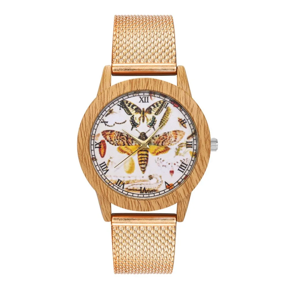 Creative Nature Wooden Watches Women Fashion Grain Leisure Bee Pattern Silicone Quartz Wristwatch Gift Clock montre femme F4
Creative Nature Wooden Watches Women Fashion Grain Leisure Bee Pattern Silicone Quartz Wristwatch Gift Clock montre femme F4