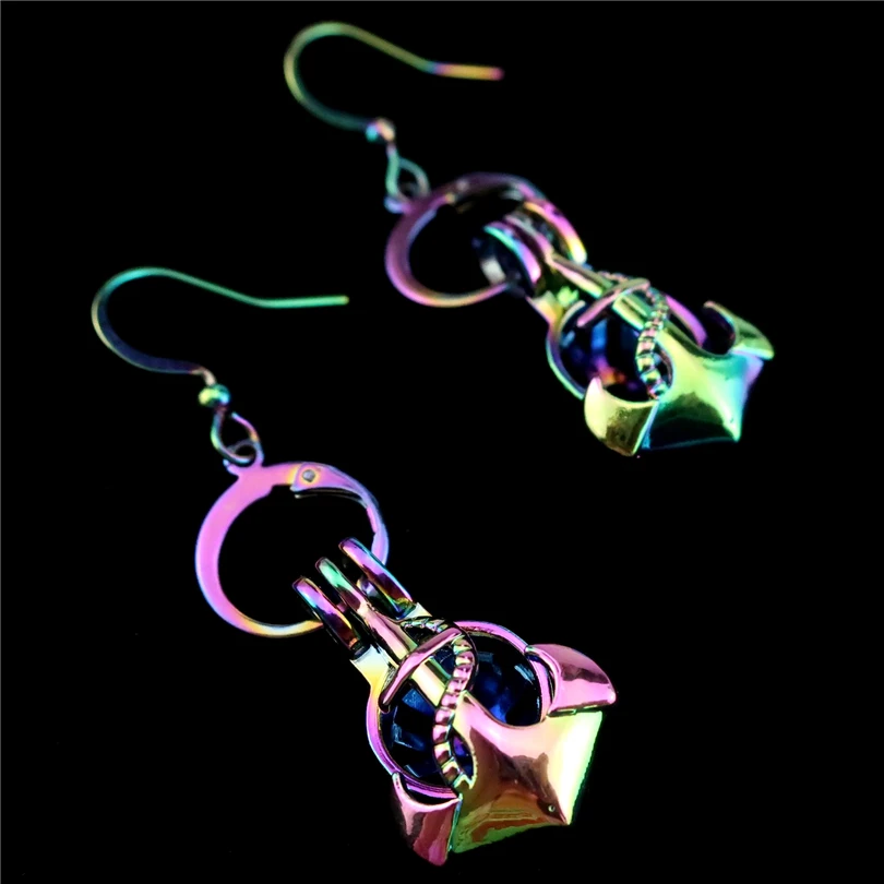 C-E656 Rainbow Drop Earrings Anchor Earrings Cage Oyster Pearl Dangle Hook Earrings for Girl Women DIY Jewelry
C-E656 Rainbow Drop Earrings Anchor Earrings Cage Oyster Pearl Dangle Hook Earrings for Girl Women DIY Jewelry