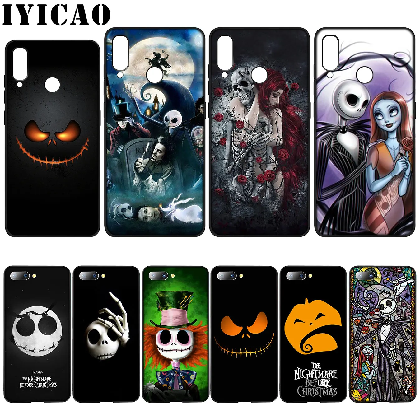 IYICAO The Nightmare Before Christmas Cartoon Soft Case for Huawei Y7 Y6 Prime Y9 2018 Honor 8C 8X 8 9 10 Lite 6A 7C 7X 7A Pro
IYICAO The Nightmare Before Christmas Cartoon Soft Case for Huawei Y7 Y6 Prime Y9 2018 Honor 8C 8X 8 9 10 Lite 6A 7C 7X 7A Pro