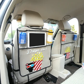 Thicken Environmental PVC Cover Car Back Seat Protector Kicking Mat For Kids Child Seats - With Organizer For Ipad and Drink
Thicken Environmental PVC Cover Car Back Seat Protector Kicking Mat For Kids Child Seats - With Organizer For Ipad and Drink
