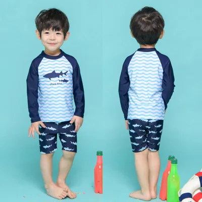 New Korea Style Rashguard SharK Swimwear Children Anti-UV Swimming Surf Beach Bathing Suit dinosaur Long Sleeve Tops Surf S
New Korea Style Rashguard SharK Swimwear Children Anti-UV Swimming Surf Beach Bathing Suit dinosaur Long Sleeve Tops Surf S