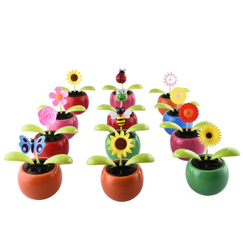 Car Styling Solar Power Flip Flap Flower For Car Swing Dancing Flower Toy Car Interior Ornaments(Ship Random)
Car Styling Solar Power Flip Flap Flower For Car Swing Dancing Flower Toy Car Interior Ornaments(Ship Random)