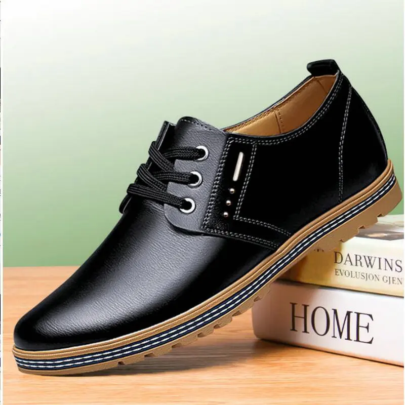 High quality Men Fashion BLACK Brown Men Leather Flats Shoes Men Zapatos Hombre Men Casual Shoes A52-29
High quality Men Fashion BLACK Brown Men Leather Flats Shoes Men Zapatos Hombre Men Casual Shoes A52-29