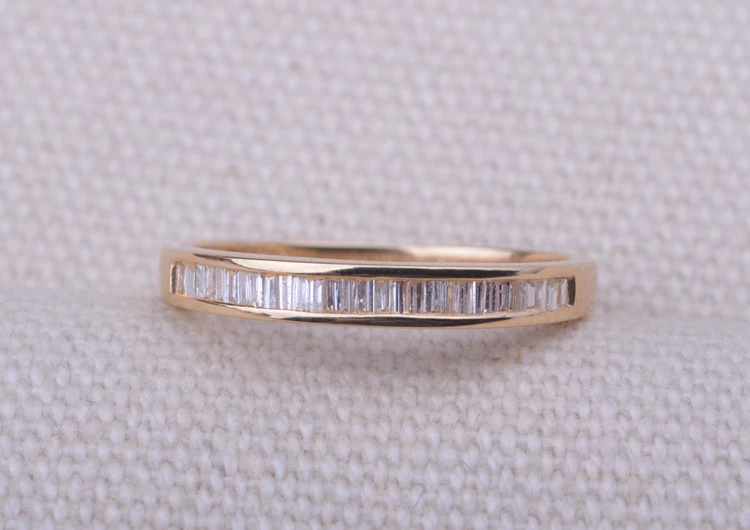 Фото Sterling Silver in Rose Gold Color Ladder Side Wedding Band Ring Semi Mount Pretty Finger for Women Jewelry | Украшения и