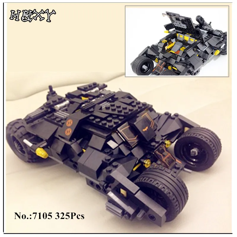 In Stock H&HXY 7105 325Pcs Tumbler Batman Bat Tumbler Compatible Super Batman Heroes Building Blocks Toys For Children
In Stock H&HXY 7105 325Pcs Tumbler Batman Bat Tumbler Compatible Super Batman Heroes Building Blocks Toys For Children