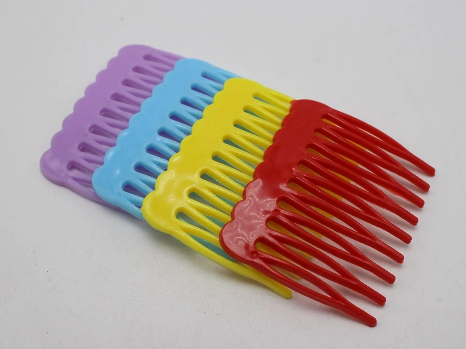 50 Mixed Color Plastic Smooth Hair Clips Side Combs Pin Magic Grip Hair Pin 46mm 
50 Mixed Color Plastic Smooth Hair Clips Side Combs Pin Magic Grip Hair Pin 46mm