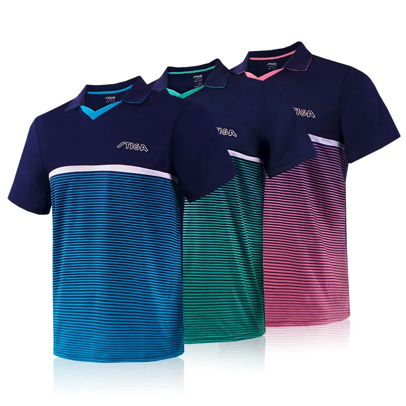 2019 Stiga Table tennis clothes sportswear quick dry short sleeved men ping pong Shirt Badminton Sport Jerseys
2019 Stiga Table tennis clothes sportswear quick dry short sleeved men ping pong Shirt Badminton Sport Jerseys