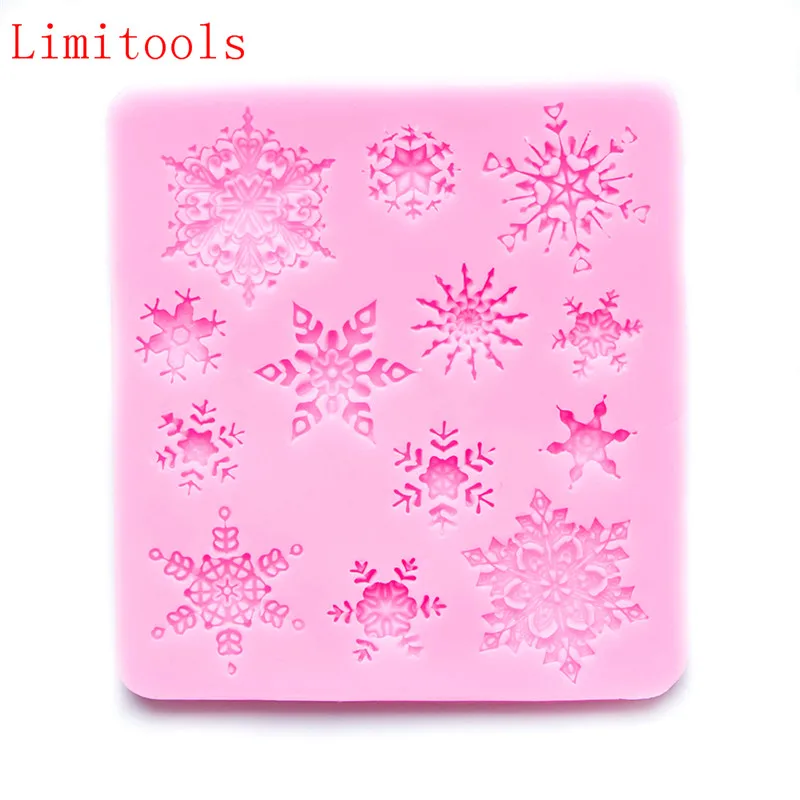 3D Christmas Snowflake Shape Silicone Molds Fondant Cookie Mold Candy Cake Decorating Moulds Kitchen Baking Tool Cake Decoration
3D Christmas Snowflake Shape Silicone Molds Fondant Cookie Mold Candy Cake Decorating Moulds Kitchen Baking Tool Cake Decoration