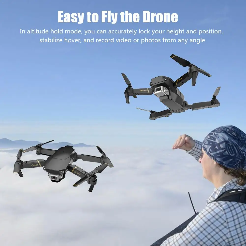 Folding Remote Drone Aerial Photography RC Helicopter Four-axis Aircraft WiFi Transmission
Folding Remote Drone Aerial Photography RC Helicopter Four-axis Aircraft WiFi Transmission