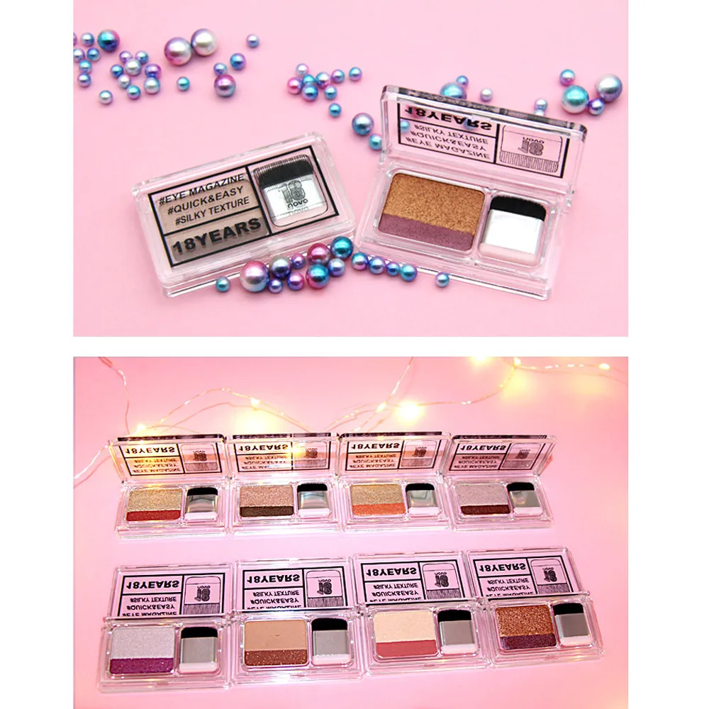 2019 Brand New metal glitter Two-color Stamp Eyeshadow Fashion Make-up Eye Shadow Flexibility Lasting Soft Sequins Gorgeous F5.9
2019 Brand New metal glitter Two-color Stamp Eyeshadow Fashion Make-up Eye Shadow Flexibility Lasting Soft Sequins Gorgeous F5.9