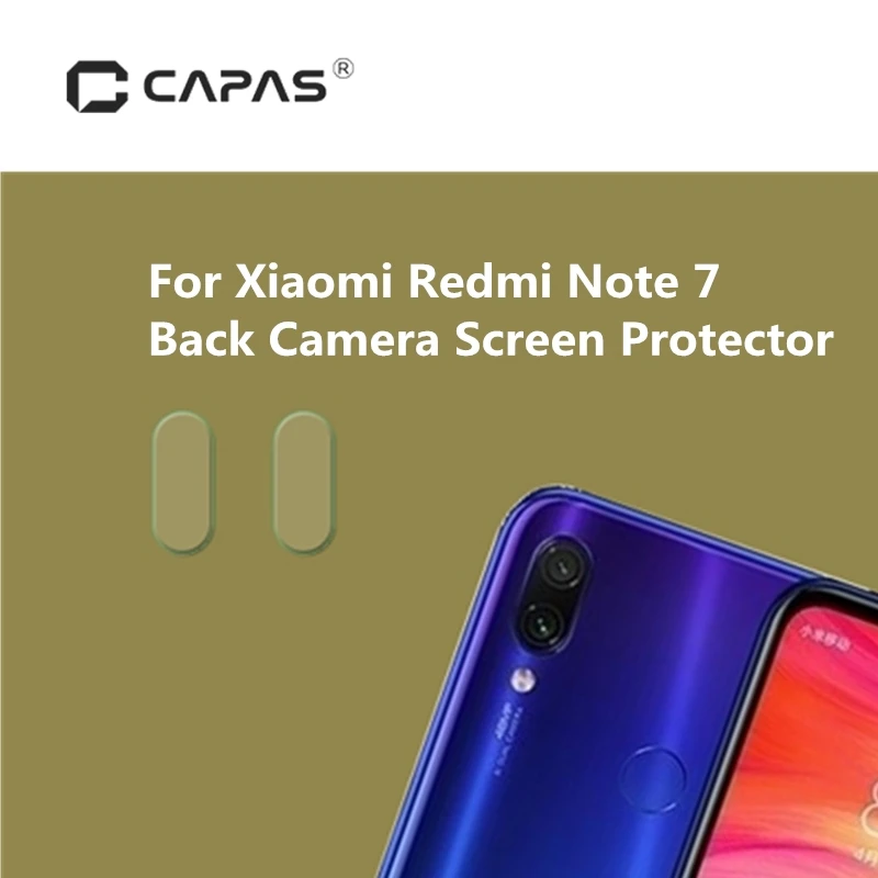CAPAS For Xiaomi Redmi Note 7 Rear Camera Screen Protector Back Camera Tempered Glass For Redmi Note7 Transparent Glass Sticker
CAPAS For Xiaomi Redmi Note 7 Rear Camera Screen Protector Back Camera Tempered Glass For Redmi Note7 Transparent Glass Sticker