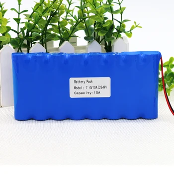 KLUOSI 7.4V 8.4V 10000mAh 2S4P Battery Pack 18650 Battery 10Ah Rechargeable Battery for Bicycle Headlights/CCTV/Camera/Electric
KLUOSI 7.4V 8.4V 10000mAh 2S4P Battery Pack 18650 Battery 10Ah Rechargeable Battery for Bicycle Headlights/CCTV/Camera/Electric